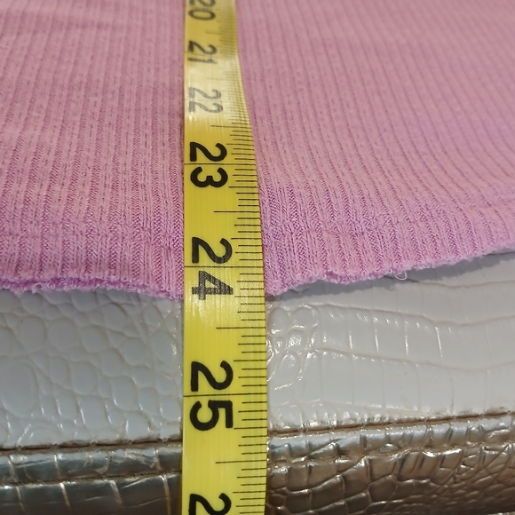 Free People We The Free sz S, L, XL Purple Lilac Racerback Ribbed Henley Tank - Picture 9 of 15